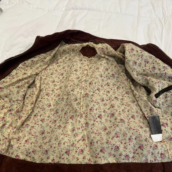 Wilson Brown Leather Fringe Jacket - Picture 3 of 5